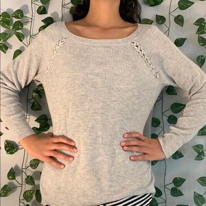 American Eagle gray sweater lightly worn